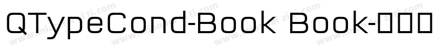 QTypeCond-Book Book字体转换